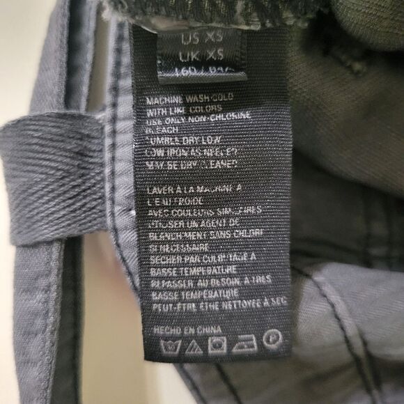 Free People Black Gray Overall Shortalls - Picture 16 of 16